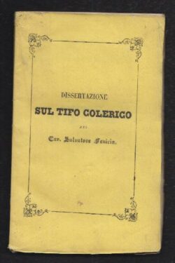 Dissertazione sul tifo colerico