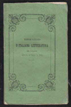 Nuovo Saggio d'Italiana Letteratura