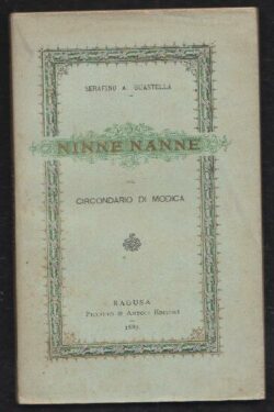 Ninne nanne del circondario di Modica