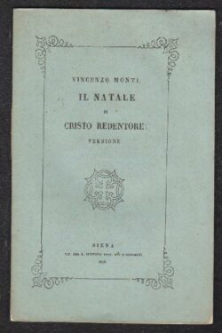 Il Natale di Cristo Redentore. CARME