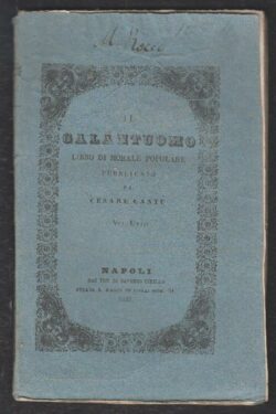 Il Galantuomo. Libro di Morale Popolare