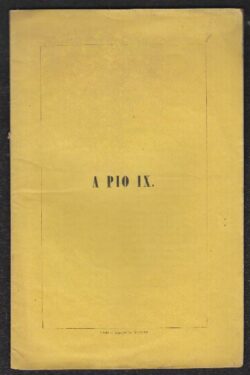 A Pio IX