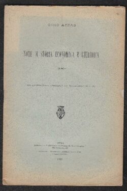 Note di Storia Economica e Giuridica