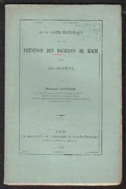 De La Valeur Diagnostique de la Pressence Des Bacilles De Koch dans LES Crachats