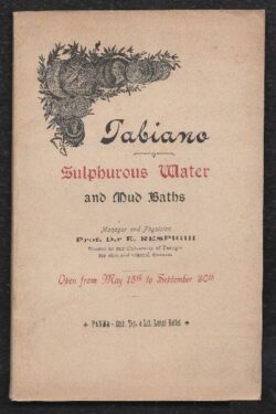 Tabiano Sulphurous Water and Mud Baths
