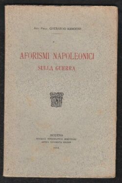 Aforismi Napoleonici sulla guerra
