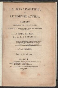LA BONAPARTIDE, ou Le Nouvel Attila