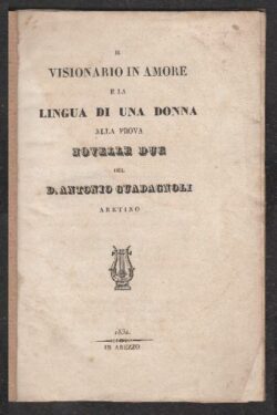 Il Visionario in Amore e la Lingua di una Donna alla prova. NOVELLE DUE