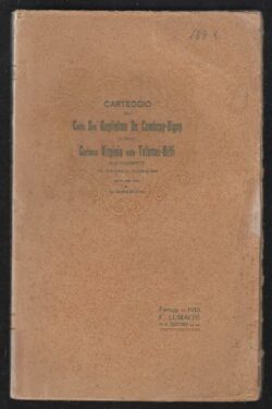 Carteggio del conte sen. Guglielmo de Cambray-Digny e della contessa Virginia Tolomei Baffi sua consorte