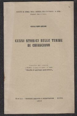 Cenni storici sulle Terme di Chianciano