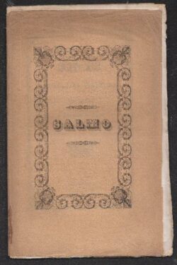 A PIO IX Pontefice Massimo Fermo esultante il Settembre 1847