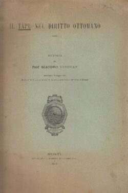 Il TAPU nel Diritto Ottomano
