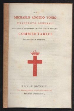 Commentarius, italice etiam redditus