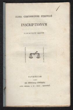 Inscriptionum Fasciculus Alter