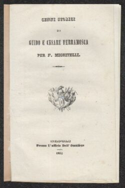 Cenni storici di Guido e Cesare Ferramosca