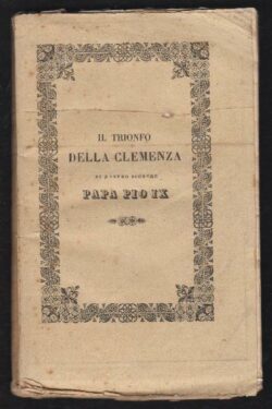 Il Trionfo della Clemenza di Nostro Signore Papa Pio IX