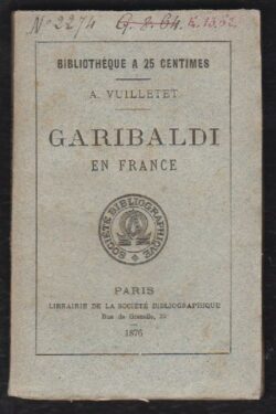 Garibaldi en France