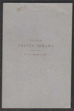 Per nozze Treves - Semana
