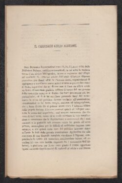 Il Cardinale Giulio Alberoni
