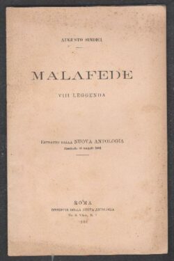 Malafede VIII Leggenda della Campagna Romana