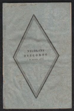 Discorso pronunziato all'apertura del Consiglio Generale della Provincia di Chieti nel dì 1 di Maggio 1835