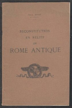 Reconstitution en relief de Rome antique