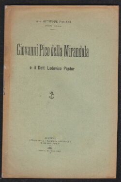Giovanni Pico della Mirandola e il Dott. Lodovico Pastor