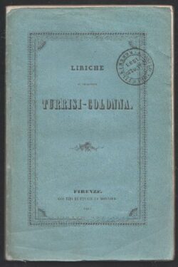 Liriche di Giuseppina Turrisi-Colonna