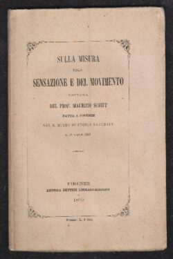 Sulla misura della sensazione e del movimento
