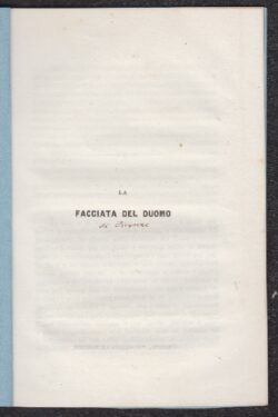 La facciata del Duomo (di Firenze)