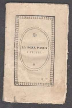 La Iettatura poemma cuommeco de lo Barone Michele Zezza
